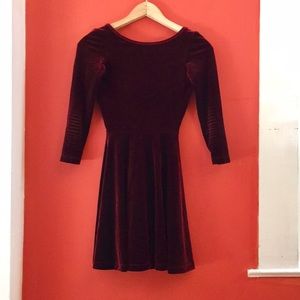 American Apparel backless skater dress XS